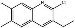 2-CHLORO-6,7-DIMETHYL-3-ETHYLQUINOLINE