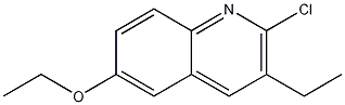 2-CHLORO-6-ETHOXY-3-ETHYLQUINOLINE