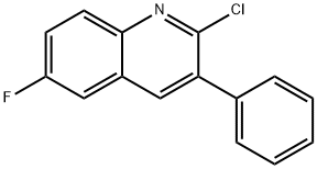 2-CHLORO-6-FLUORO-3-PHENYLQUINOLINE