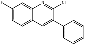 2-CHLORO-7-FLUORO-3-PHENYLQUINOLINE