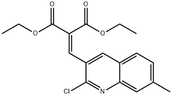 2-CHLORO-7-METHYL-3-(2,2-DIETHOXYCARBONYL)VINYLQUINOLINE