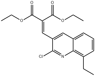 2-CHLORO-8-ETHYL-3-(2,2-DIETHOXYCARBONYL)VINYLQUINOLINE