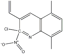 E-2-CHLORO-5,8-DIMETHYL-3-(2-NITRO)VINYLQUINOLINE