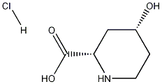 (2S,4R)-4-hydroxypiperidine-2-carboxylic acid hydrochloride