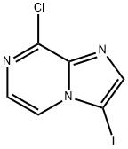 8-Chloro-3-iodoimidazo[1,2-a]pyrazine Structural