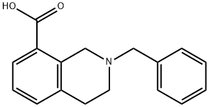 2-benzyl-1,2,3,4-tetrahydroisoquinoline-8-carboxylic acid