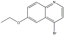 4-BROMO-6-ETHOXYQUINOLINE Structural