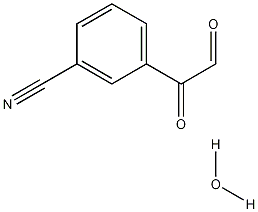 M-CYANOPHENYLGLYOXAL HYDRATE Structural