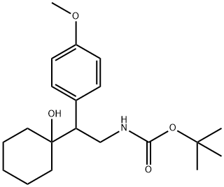 N-Boc-1-[2-Amino-1-(4-methoxyphenyl)ethyl]cyclohexanol