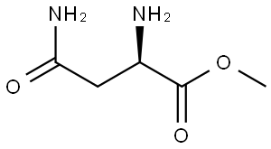 D-ASPARAGINE METHYL ESTER Structural