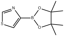 thiazol-4-ylboronic acid pinacol ester Structural