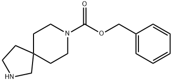 benzyl 2,8-diazaspiro[4.5]decane-8-carboxylate Structural