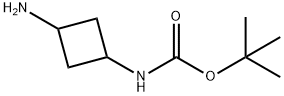 TERT-BUTYL 3-AMINOCYCLOBUTYLCARBAMATE Structural