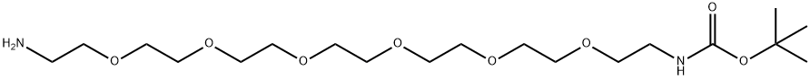 22-Amino-5,8,11,14,17,20-hexaoxa-2-azadocosanoic acid 1,1-dimethylethyl ester