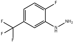 Hydrazine, [2-fluoro-5-(trifluoromethyl)phenyl]- Structural