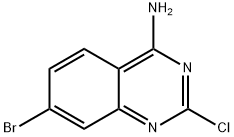 7-bromo-2-chloroquinazolin-4-amine
 Structural