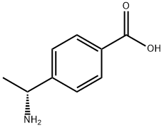Benzoic acid, 4-[(1R)-1-aminoethyl]- Structural