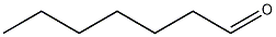 Heptanal Structural