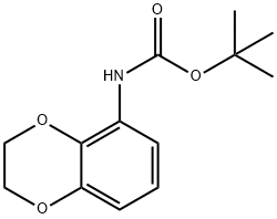 tert-butyl (2,3-dihydrobenzo[b][1,4]dioxin-5-yl)carbamate Structural