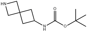 (2-Aza-spiro[3.3]hept-6-yl)-carbamic acid tert-butyl ester Structural