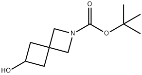 tert-butyl 6-hydroxy-2-azaspiro[3.3]heptane-2-carboxylate Structural