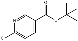 6-Chloronicotinic acid tert-butyl ester Structural