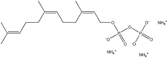 Farnesyl Pyrophosphate Triammonium Salt Structural