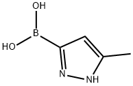 B-(5-Methyl-1H-Pyrazol-3-Yl)Boronic Acid Structural