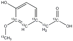 Homovanillic Acid-13C6 Structural