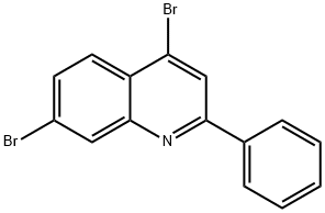 4,7-Dibromo-2-phenylquinoline Structural