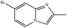 7-bromo-2-methylimidazo[1,2-a]pyridine Structural