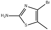 4-Bromo-5-methyl-2-thiazolamine Structural