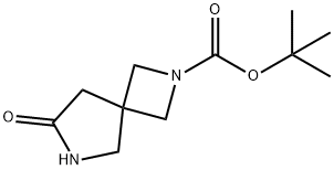 tert-butyl 7-oxo-2,6-diazaspiro[3.4]octane-2-carboxylate Structural