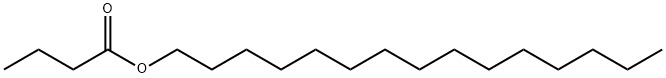 Pentadecyl butyrate Structural
