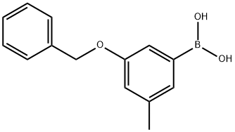 3-(Benzyloxy)-5-methylphenylboronic acid Structural