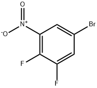 5-Bromo-2,3-difluoro-1-nitrobenzene Structural