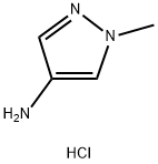 1-methyl-1H-pyrazol-4-amine Structural