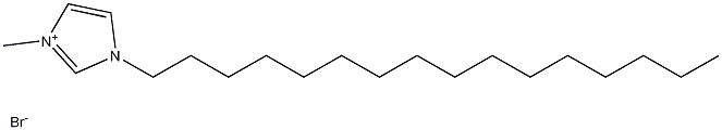 1-hexadecyl-3-methylimidazolium bromide Structural