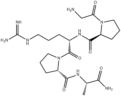 Glycyl-L-prolyl-L-arginyl-L-prolyl-L-alaninamide Structural