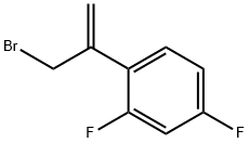 1-[1-(Bromomethyl)ethenyl]-2,4-difluoro-benzene Structural