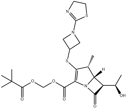 TEBIPENEM PIVOXIL Structural