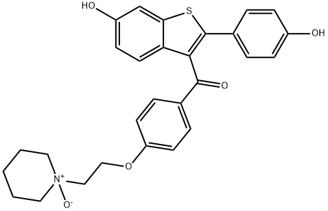 Raloxifene N-Oxide Structural