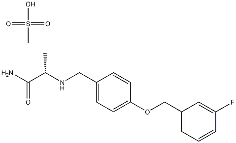 Safinamide mesylate Structural Picture