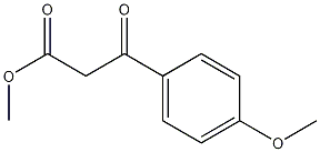 Methyl 4-methoxybenzoylacetate Structural