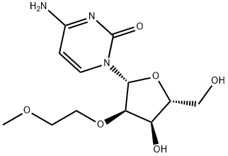 2'-O-(2-Methoxyethyl)cytidine Structural