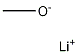 Lithium  methoxide Structural