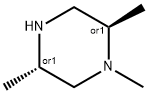 trans-1,2,5-trimethylpiperazine Structural