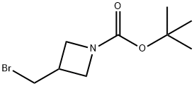 1-Boc-3-(bromomethyl)azetidine Structural