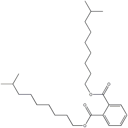 Diisodecyl phthalate Structural