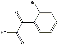 2-(2-bromophenyl)-2-oxoacetic acid Structural